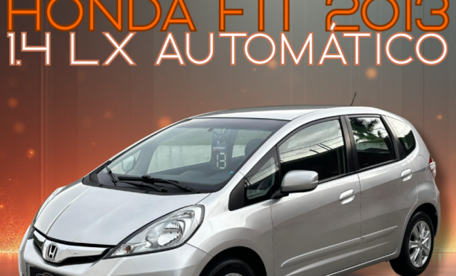 FIT LX 1.4 Automático 2013 – Versatilidade, economia e conforto em um só carro!-15