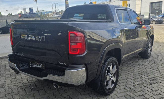 RAM RAMPAGE LAR. HURR. 4 2.0 TB CD 4X4  Aut. 2024 Gás-6