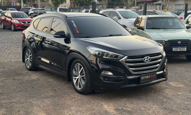 Hyundai Tucson GLS 1.6 Turbo 16V Aut. 2018 Flex-0
