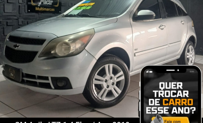 GM - Chevrolet AGILE 1.4 2010 COMPLETO / REPASSE / 100% FINANCIADO