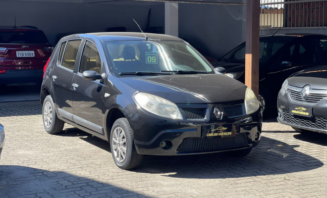 Renault SANDERO Expression Hi-Flex 1.0 16V 5p 2009 Flex-0