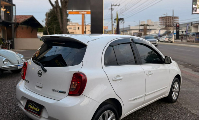 Nissan MARCH SV 1.6 16V FlexStart 5p Aut. 2018 Flex-6
