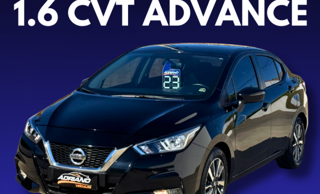 VERSA Advance 1.6 Aut. 2023 – Modernidade, conforto e segurança!-16