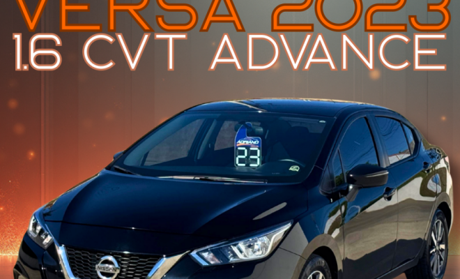 VERSA Advance 1.6 Aut. 2023 – Modernidade, conforto e segurança!-16