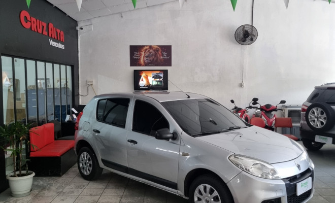 Renault SANDERO Expression Hi-Flex 1.0 16V 5p 2013 Flex-0