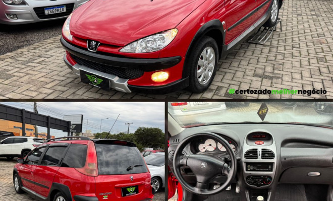 Peugeot 206 SW ESCAPADE 1.6 16V Flex 5p 2008 Flex