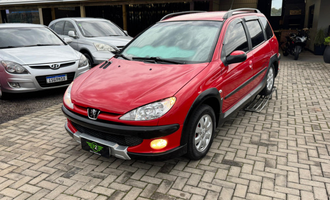 Peugeot 206 SW ESCAPADE 1.6 16V Flex 5p 2008 Flex-0