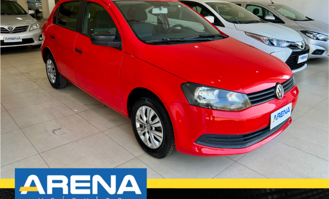VW - VolksWagen Gol (novo) 1.0 Mi Total Flex 8V 4p 2014 Flex