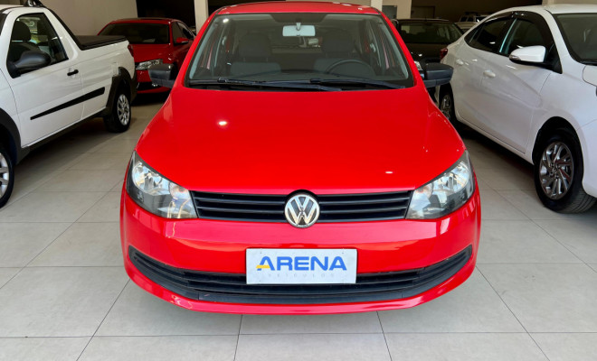 VW - VolksWagen Gol (novo) 1.0 Mi Total Flex 8V 4p 2014 Flex-0