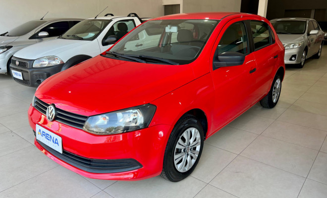 VW - VolksWagen Gol (novo) 1.0 Mi Total Flex 8V 4p 2014 Flex-1