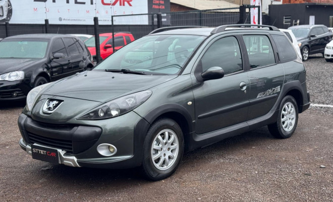 Peugeot 207 SW ESCAPADE 1.6 16V Flex 5p 2010 Flex