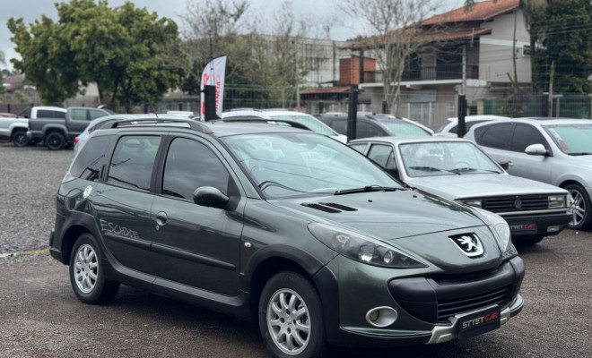 Peugeot 207 SW ESCAPADE 1.6 16V Flex 5p 2010 Flex-0