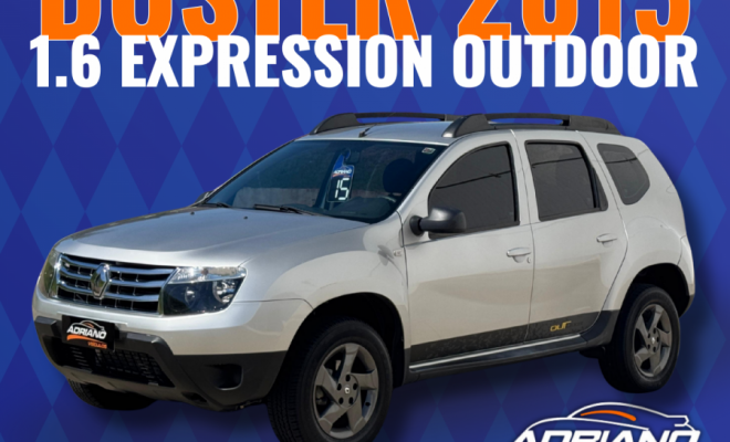 Duster 1.6 Expression Outdoor 2015 – A SUV robusta e versátil para todas as suas aventuras!-15