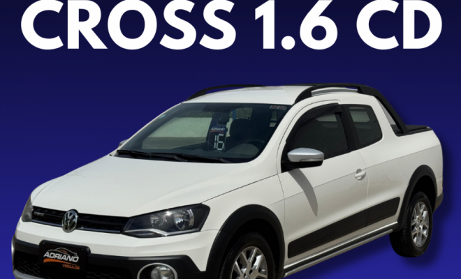 SAVEIRO CROSS 1.6 CD 2016 – A picape aventureira que une robustez, estilo e conforto!-15