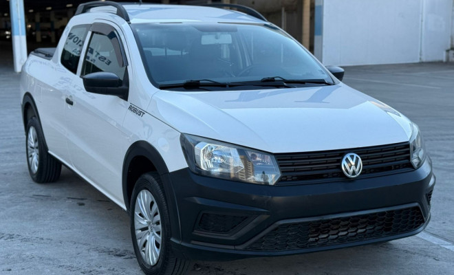 VW - VolksWagen Saveiro Robust 1.6 Total Flex 8V CD 2020 Flex-1