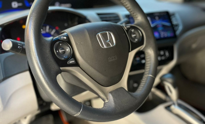 Honda Civic Sedan LXS 1.8 Aut. 2012 Flex  Sonho de GERAÇÕES-7