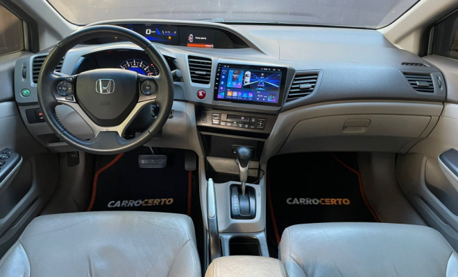 Honda Civic Sedan LXS 1.8 Aut. 2012 Flex  Sonho de GERAÇÕES-4