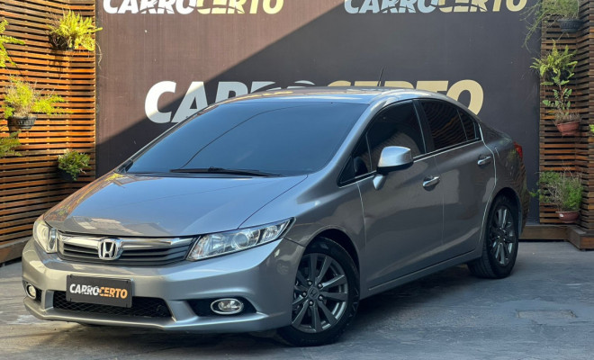 Honda Civic Sedan LXS 1.8 Aut. 2012 Flex  Sonho de GERAÇÕES
