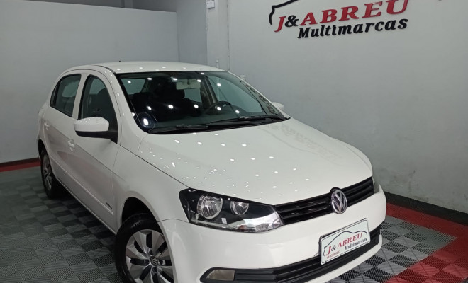 VW - VolksWagen Gol (novo) 1.0 Mi Total Flex 8V 4p 2013 Flex