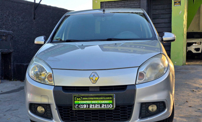Renault SANDERO Expression Hi-Flex 1.0 16V 5p 2013 Flex-0