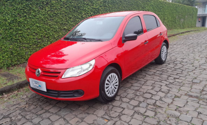VW - VolksWagen Gol (novo) 1.0 Mi Total Flex 8V 4p 2012 Flex-0