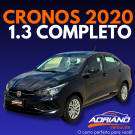 CRONOS 1.3 2020 – O sedan que combina economia, tecnologia e conforto!