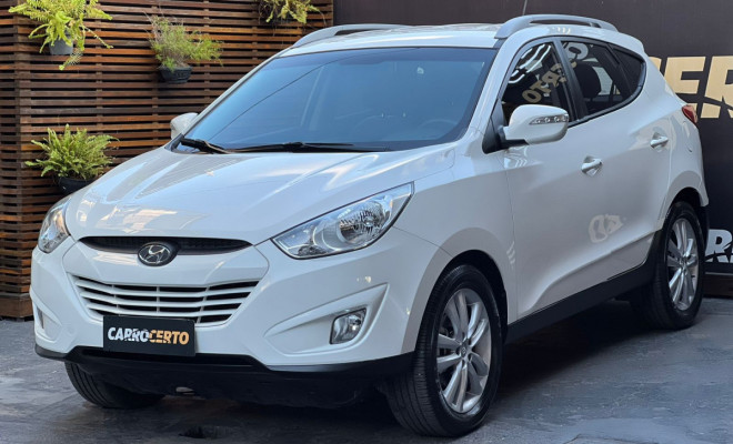 Hyundai ix35 GLS 2.0  Aut. 2014 Flex  Bancos em couro   Baixo km-0