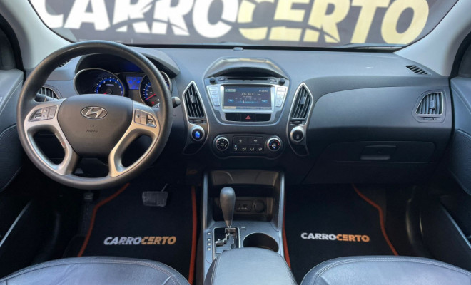 Hyundai ix35 GLS 2.0  Aut. 2014 Flex  Bancos em couro   Baixo km-4
