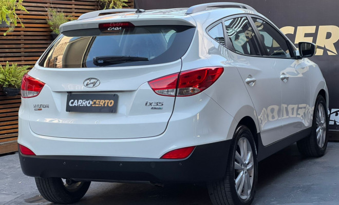 Hyundai ix35 GLS 2.0  Aut. 2014 Flex  Bancos em couro   Baixo km-2