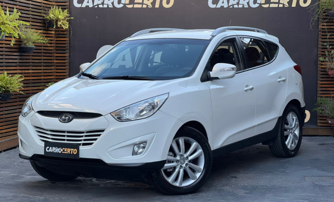 Hyundai ix35 GLS 2.0  Aut. 2014 Flex  Bancos em couro   Baixo km