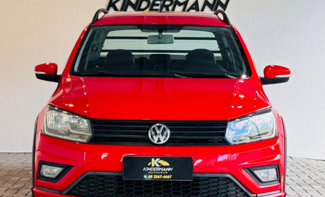 VW - VolksWagen Saveiro Trendline 1.6 T.Flex 8V CD 2017 Flex-1