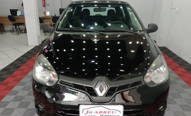 Renault Clio Authentique 1.0/1.0 Hi-Power 16V 3p 2014 Gasolina-0