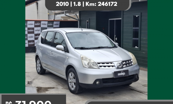 Nissan LIVINA SL 1.8 16V Flex Fuel Aut. 2010 Flex