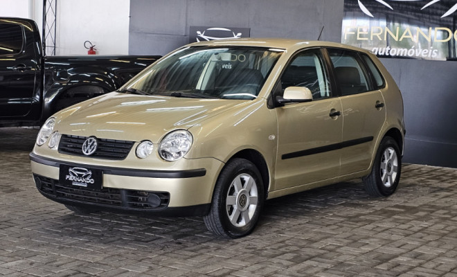VW - VolksWagen Polo 1.6 Mi/ S.Ouro 1.6Mi 101cv 8V 5p 2003 Gasolina