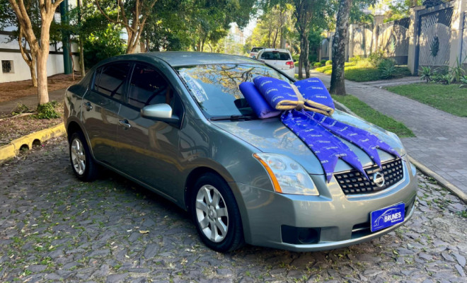 Nissan Sentra 2.0/ 2.0 Flex Fuel 16V Mec. 2008 Gasolina-0