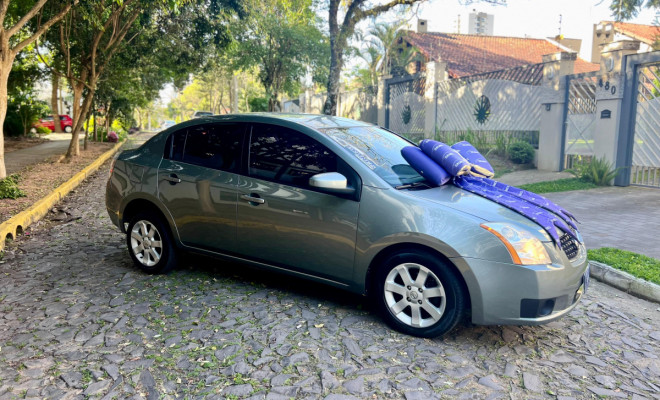Nissan Sentra 2.0/ 2.0 Flex Fuel 16V Mec. 2008 Gasolina-1
