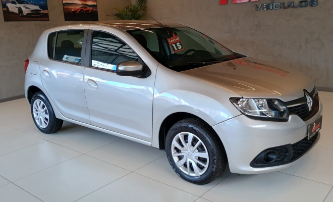 Renault SANDERO Expression Hi-Power 1.0 16V 5p 2015 Flex-0