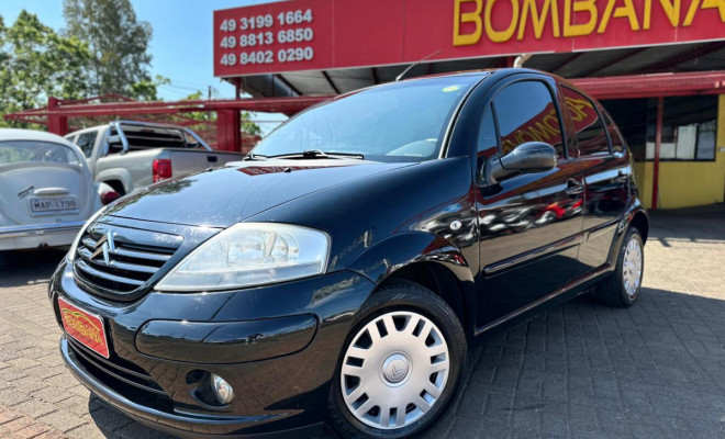Citroën C3 GLX 1.4/ GLX Sonora 1.4 Flex 8V 5p 2008 Flex-0