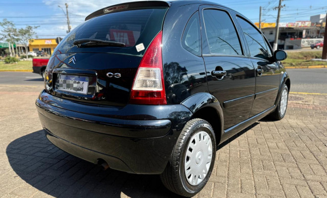 Citroën C3 GLX 1.4/ GLX Sonora 1.4 Flex 8V 5p 2008 Flex-4