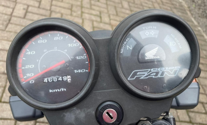 HONDA CG 125 FAN / FAN KS / 125 i FAN 2007 Gasolina-7
