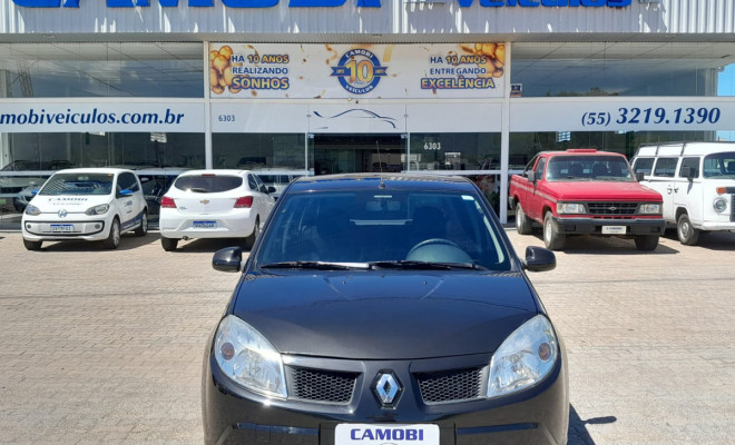 Renault SANDERO Expression Hi-Flex 1.0 16V 5p 2011 Flex-0