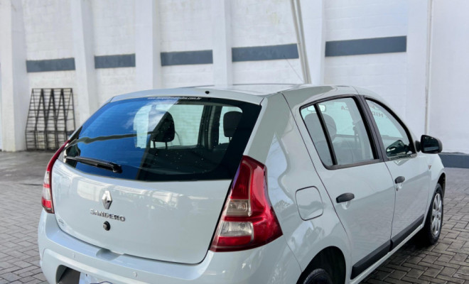 Renault SANDERO Authentique Hi-Flex 1.0 16V 5p 2012 Flex-3