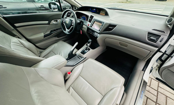 Honda Civic Sedan EXS 1.8/1.8 Flex 16V Aut. 4p 2013 Flex-7