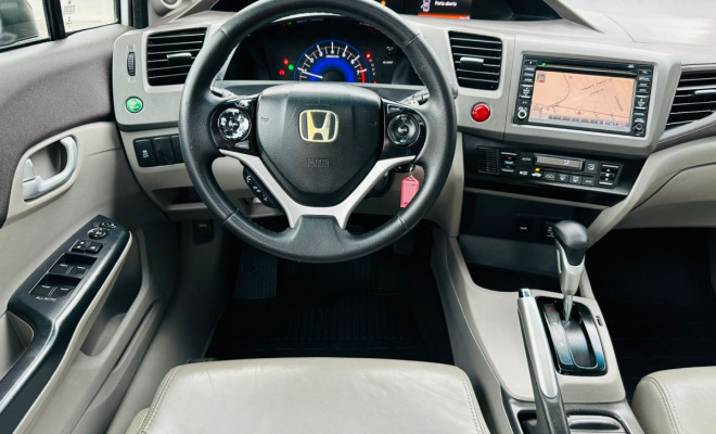Honda Civic Sedan EXS 1.8/1.8 Flex 16V Aut. 4p 2013 Flex-5