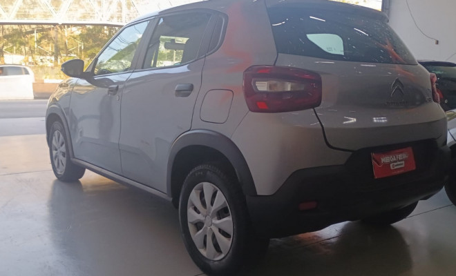 Citroën C3 Live Pack 1.0 Flex 6V 5p Mec. 2024 Flex-2