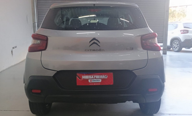 Citroën C3 Live Pack 1.0 Flex 6V 5p Mec. 2024 Flex-3