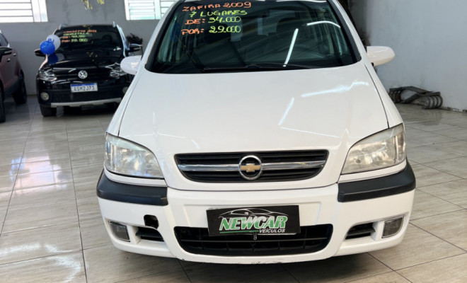 GM - Chevrolet Zafira Eleg.2.0 MPFI FlexPower 8V 5p Aut 2009 Flex-0