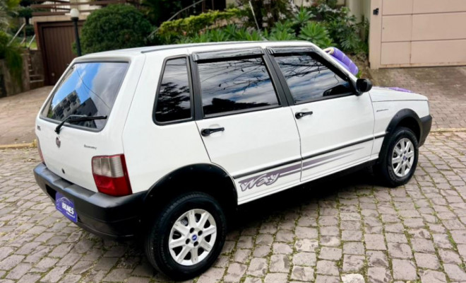 Fiat Uno Mille Celeb. WAY ECON. 1.0 F.Flex 4p 2011 Flex-12