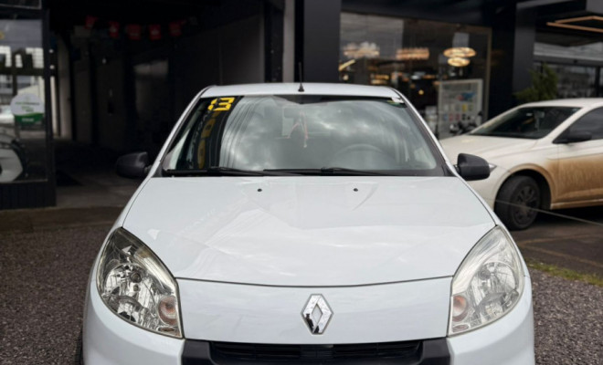 Renault SANDERO Authentique Hi-Flex 1.0 16V 5p 2013 Flex-0