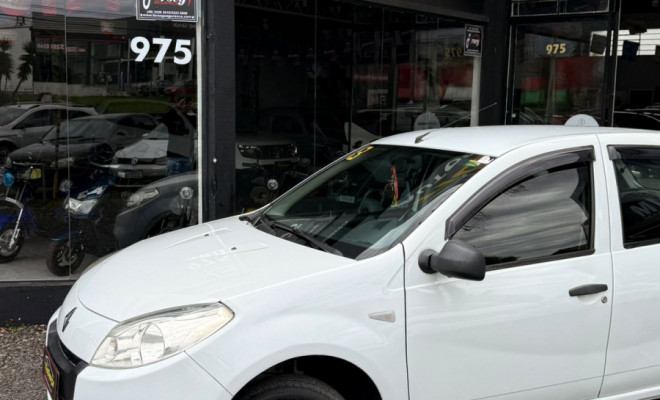 Renault SANDERO Authentique Hi-Flex 1.0 16V 5p 2013 Flex-3